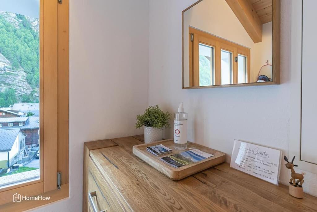 Comfortable Apartment For 4-8 Persons Near Zermatt Tasch Bagian luar foto